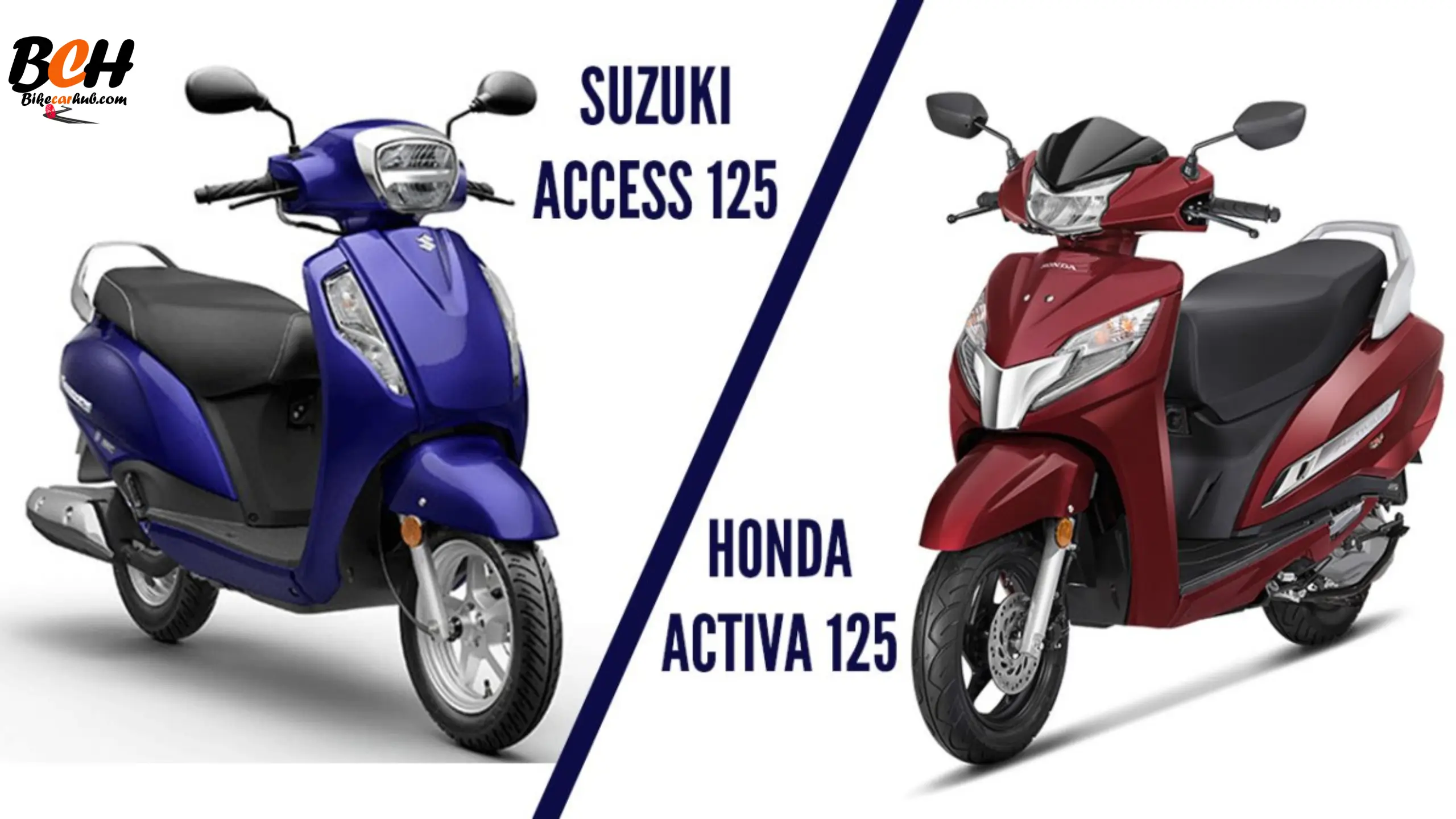 Suzuki Access 125 vs Honda Activa 125