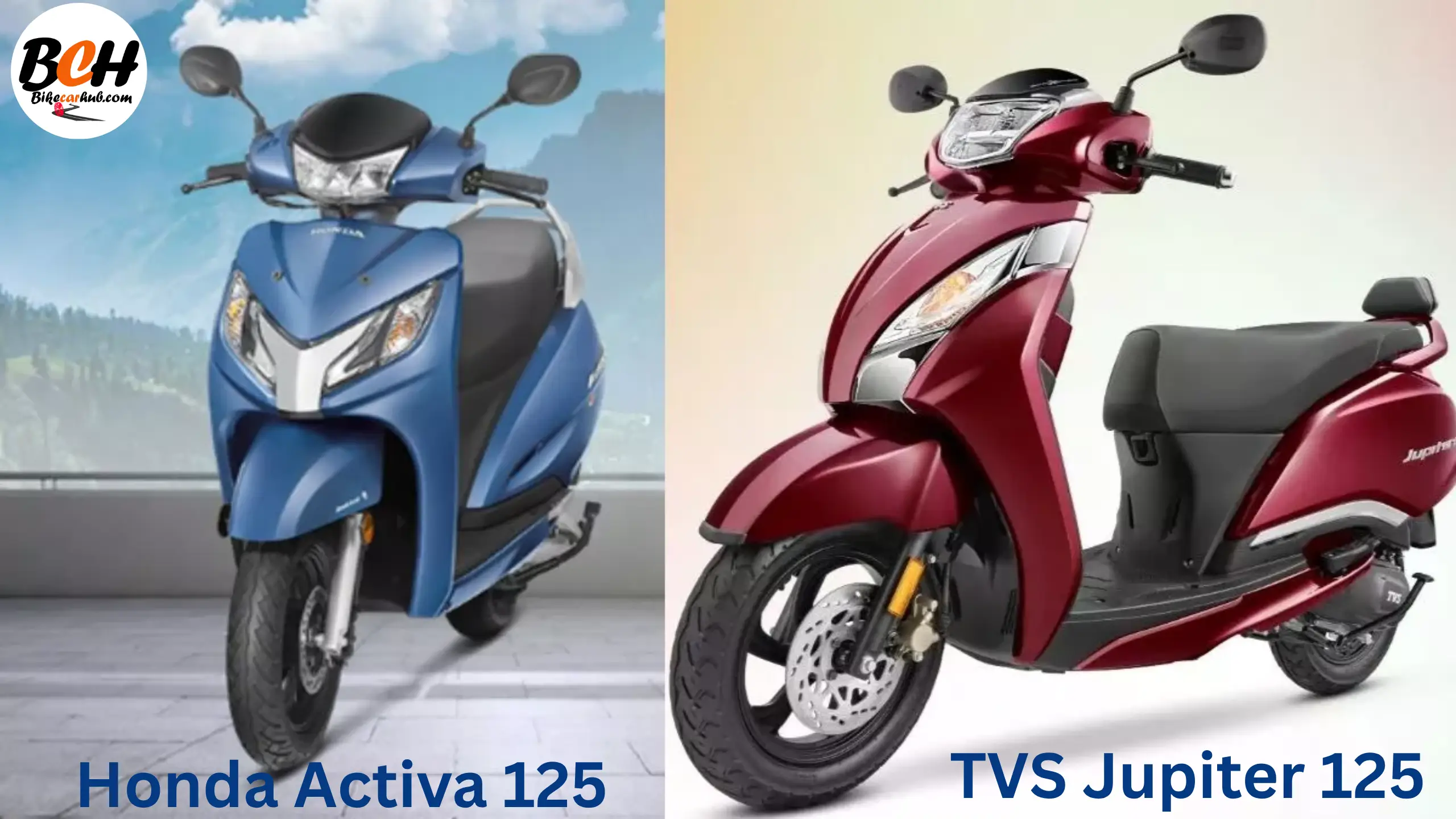 Honda Activa 125 vs TVS Jupiter