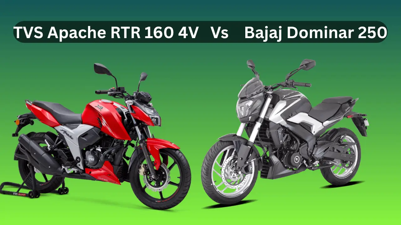 TVS Apache RTR 160 4V vs Bajaj Discover 125