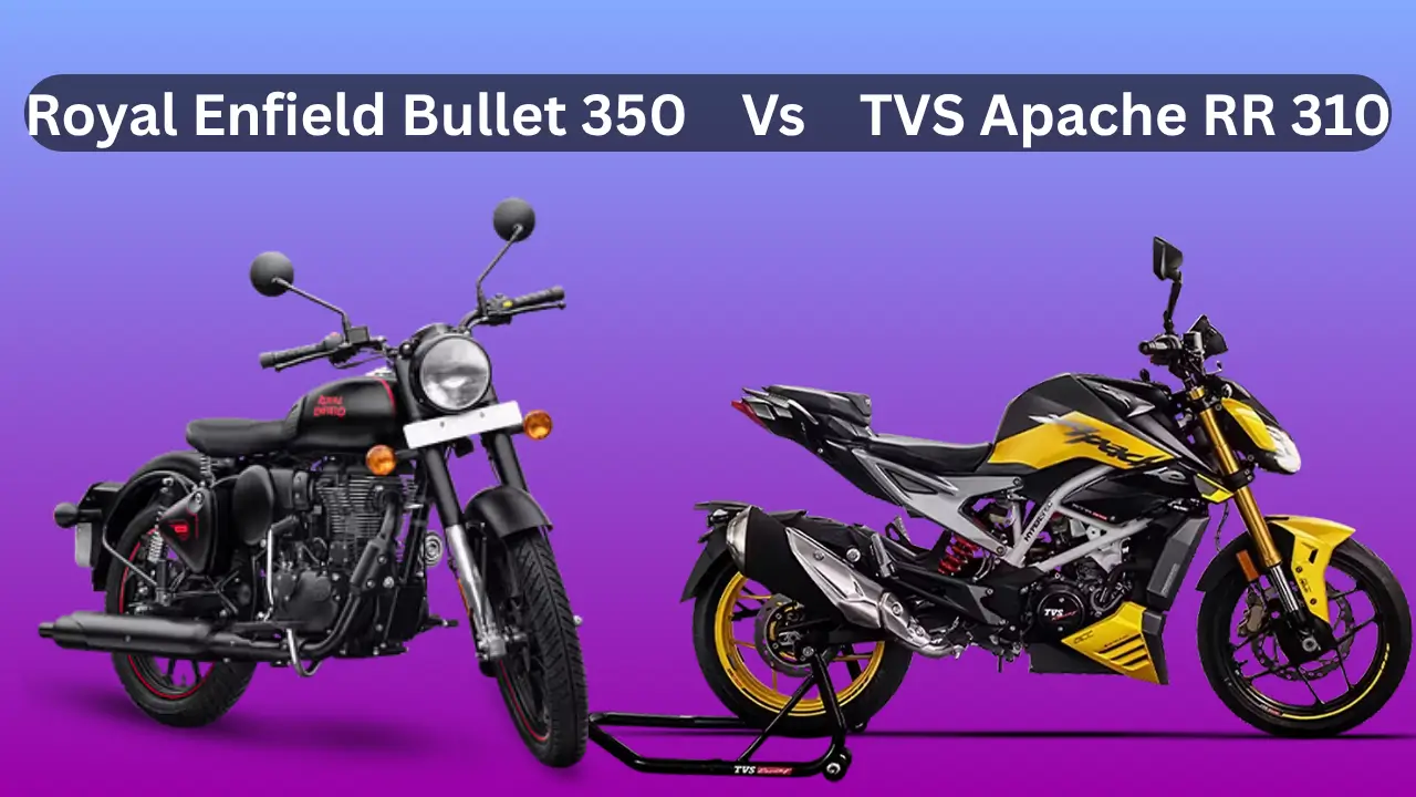 TVS Apache RR 310 vs Royal Enfield Bullet 350