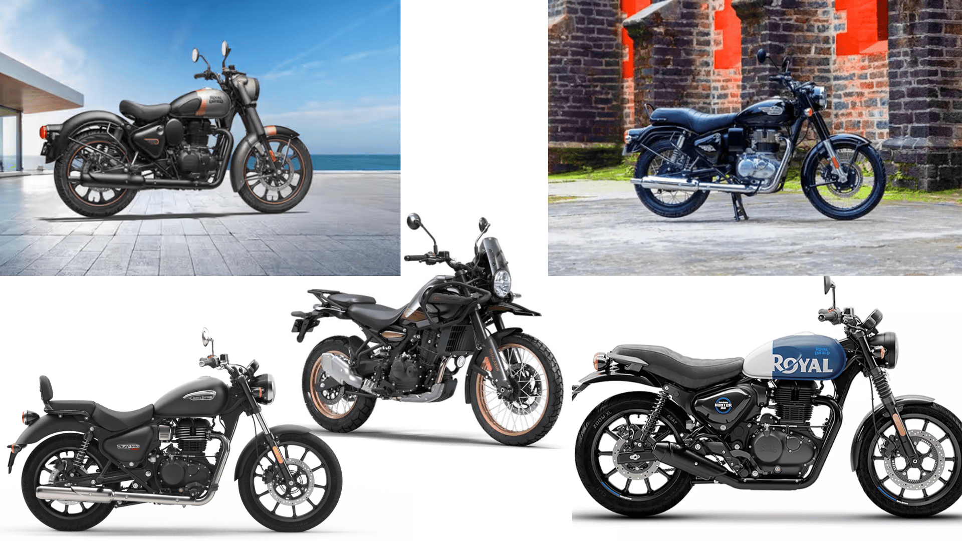 Top 5 Best-Selling Royal Enfield Bikes in India (2024)